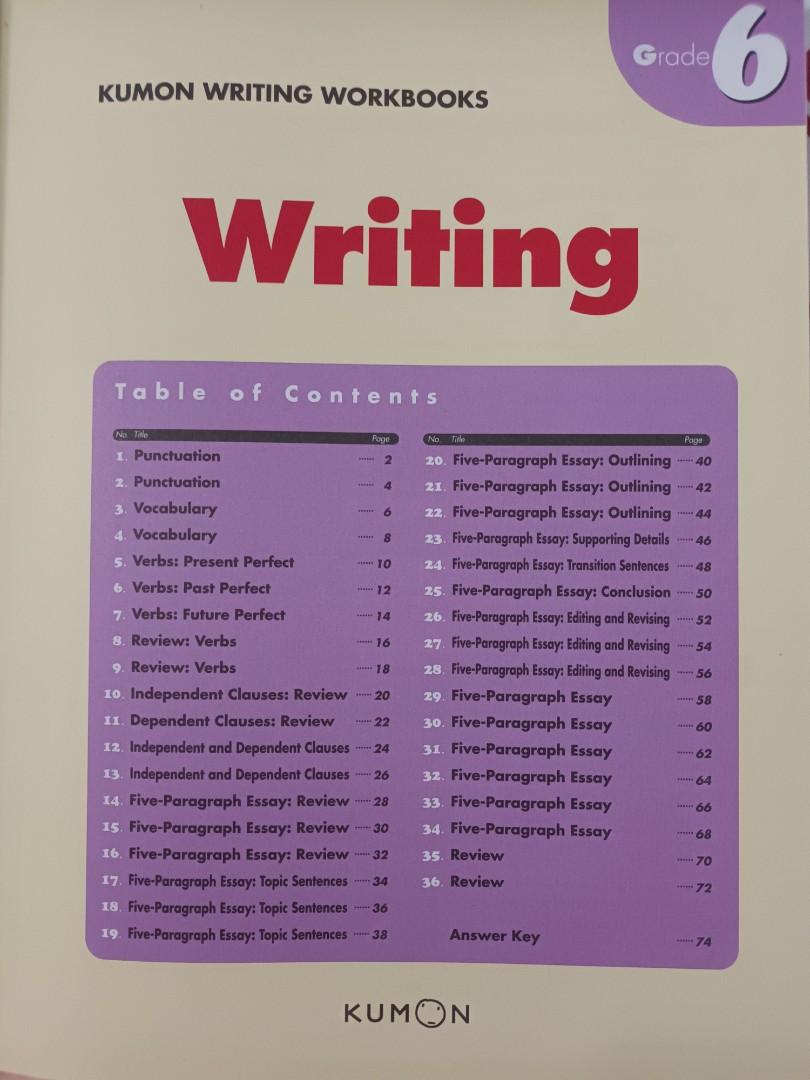 [極新]Writing Grade 6 英文作文練習, 興趣及遊戲, 書本 & 文具, 教科書 - Carousell