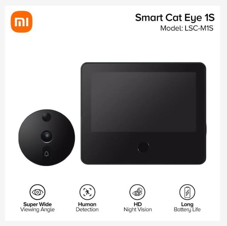 XIAOMI Smart Cat Eye 1S Camera Doorbell (Category: Security Systems & CCTV Cameras) located in Manila. Submitted by joannguzman (Listing ID 1180239371, Image 1). Description: https://www.yomo.ph/web/item/detail/681701699164831744?ref=461046930563137536.