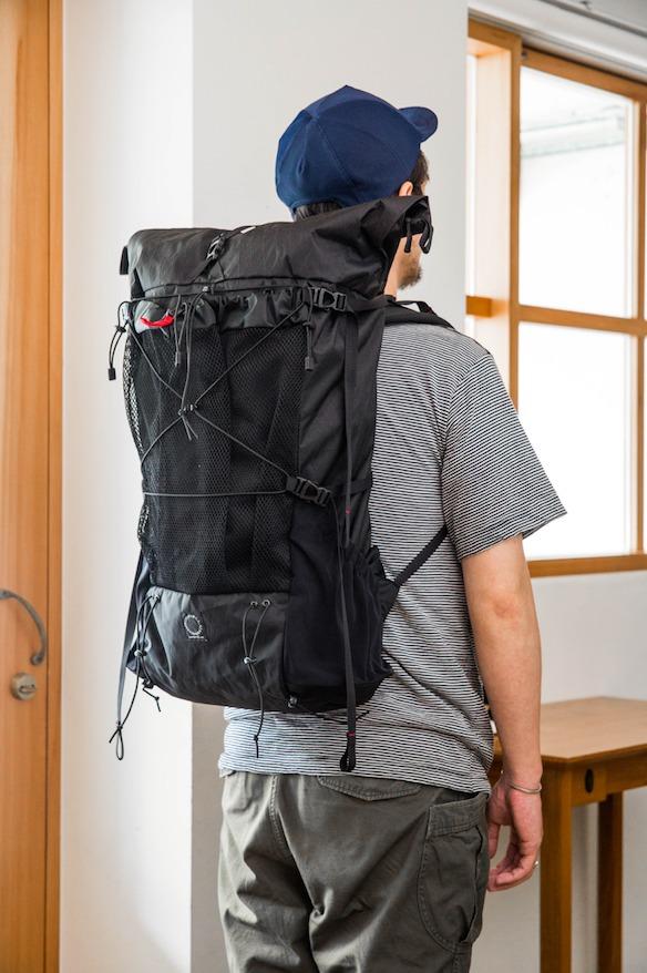 Yamatomichi Three mesh L backpack 山之道Ultralight 露營背囊, 運動