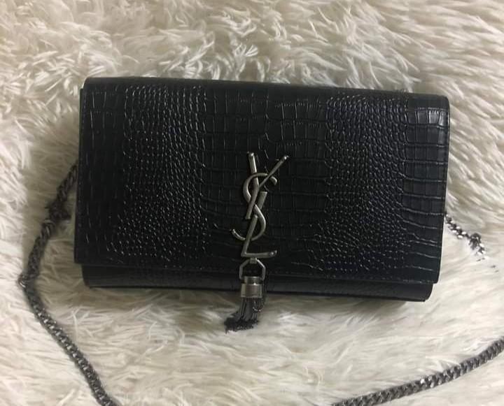 YSL Black Tassel Sling bag Luxury Bags Wallets on Carousell