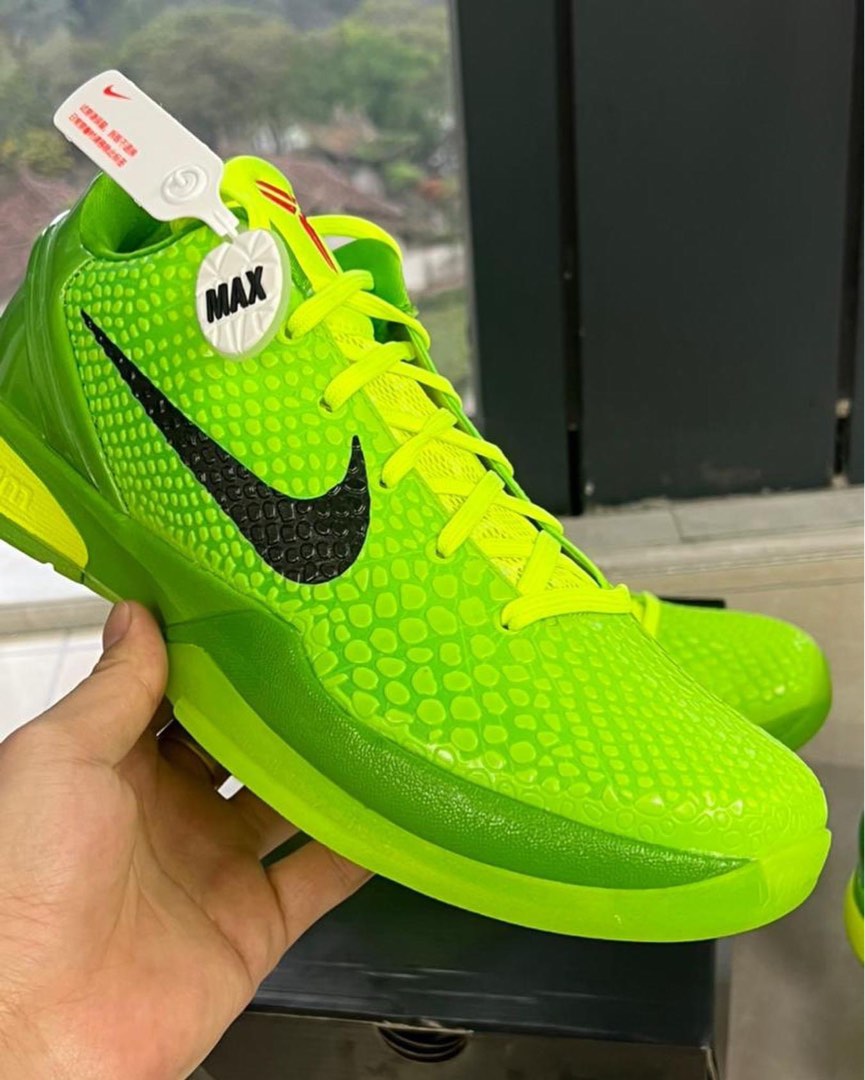 ZOOM Kobe 6 Green Hornet Men s Fashion Footwear Sneakers on