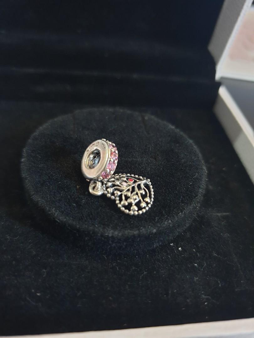 100 Authentic preloved Pandora Pink Family Tree Dangle Charm Women 100-authentic-preloved-pandora-pink-family-tree-dangle-charm-women