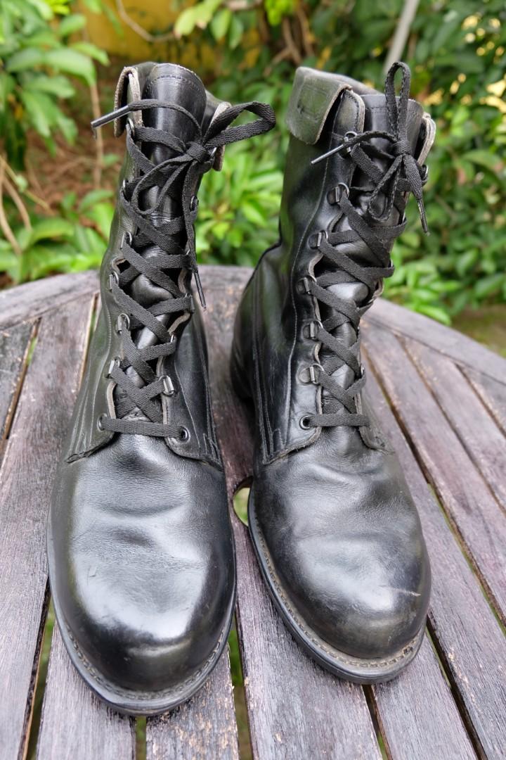 10.5UK ADDISON MILITARY ARMY BOOTS Men s Fashion Footwear