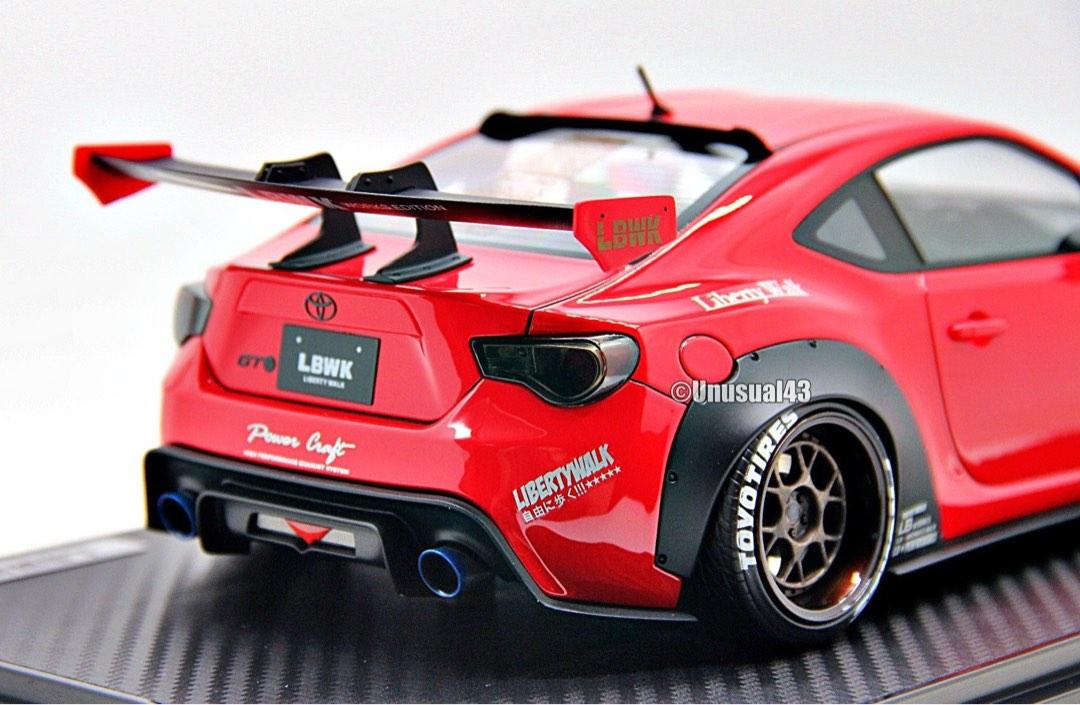 未展示品 イグニッションモデル 1/18 LB nation 86 WORKS - ミニカー