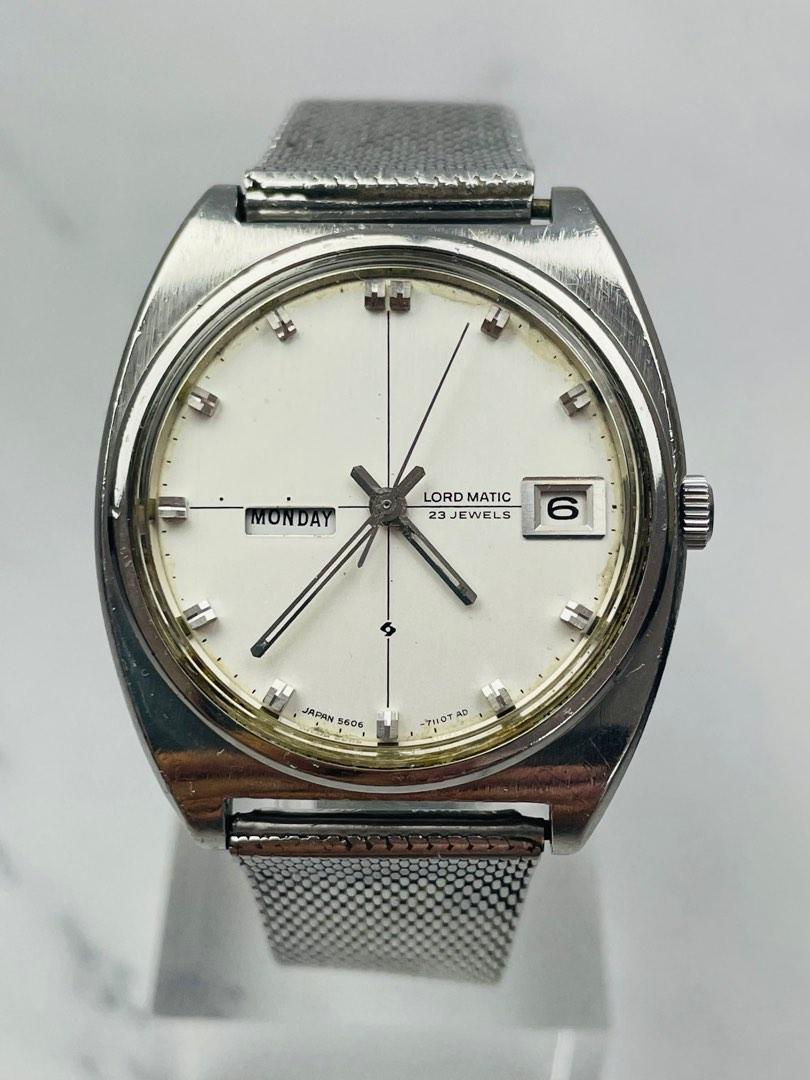 210949) Seiko Lordmatic Vintage Ref 5606-7050 Dated 1978, Men's Fashion,  Watches & Accessories, Watches on Carousell
