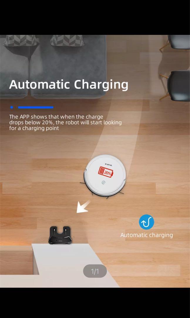 360 SmartAI G50 Smart Mini Robot Vacuum Cleaner with Mop, TV & Home