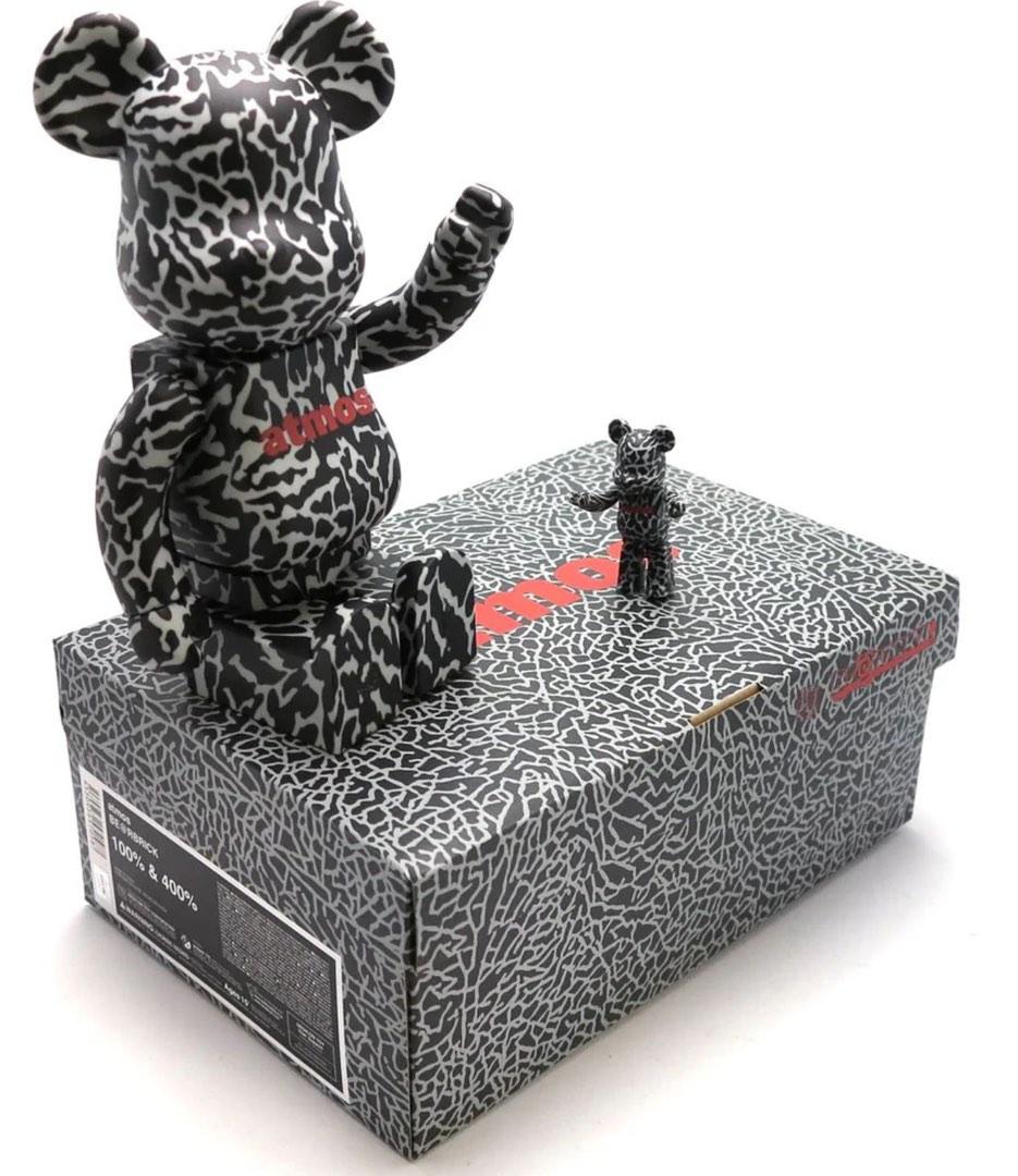 400% + 100% Bearbrick Atmos Elephant Reverse, 興趣及遊戲, 玩具