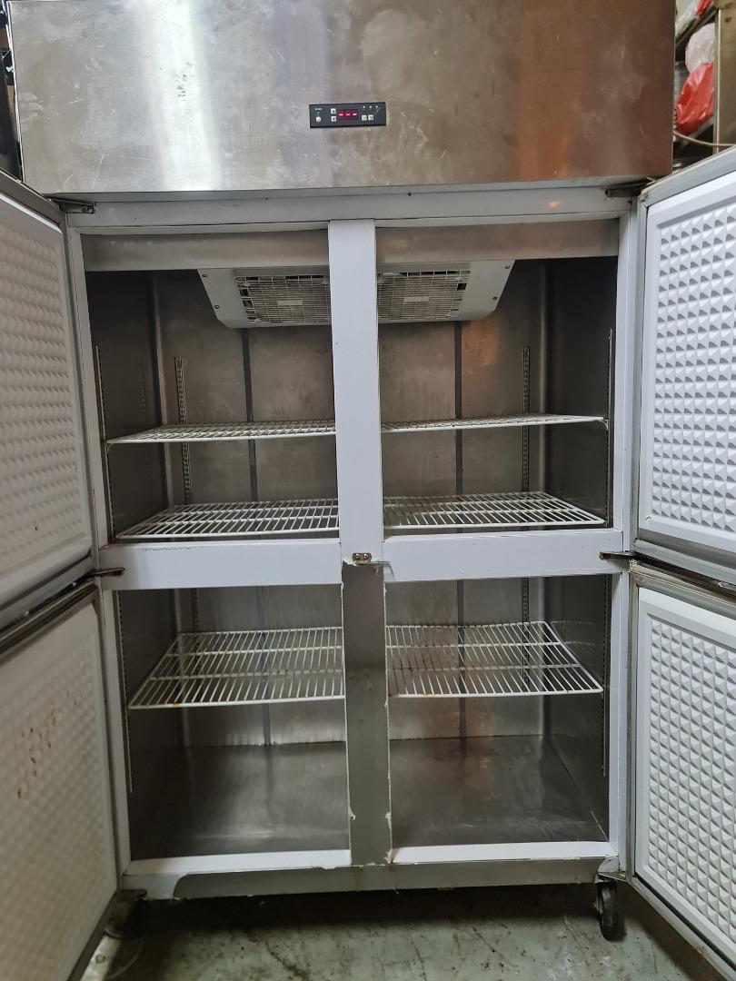 4Door Upright Standing Freezer (With Wheels), TV & Home Appliances, Kitchen Appliances