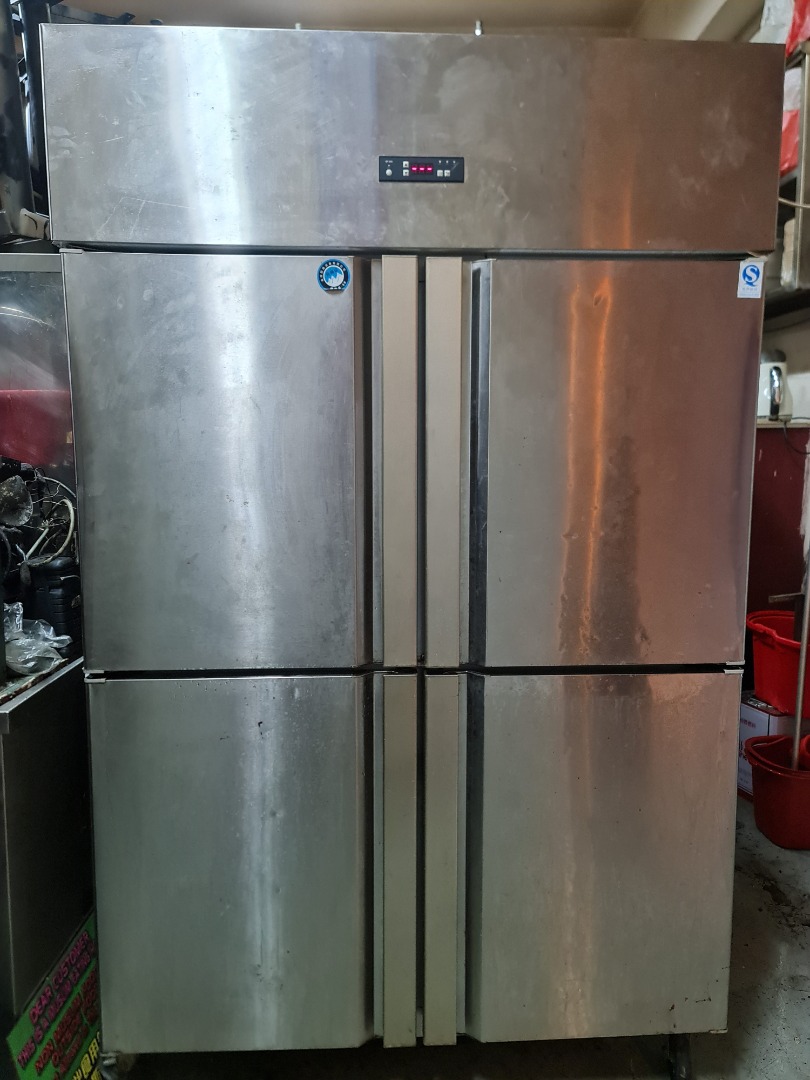 4Door Upright Standing Freezer (With Wheels), TV & Home Appliances