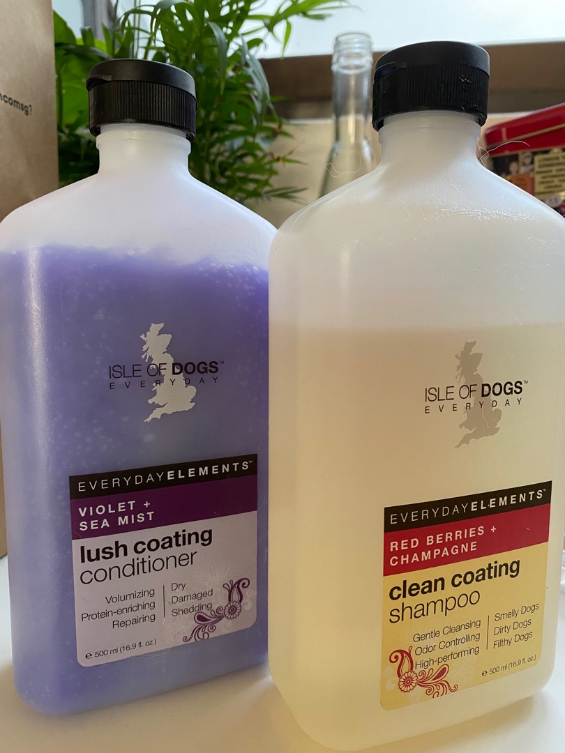 500ml Isle of Dog Shampoo & Conditioner, Pet Supplies, Health