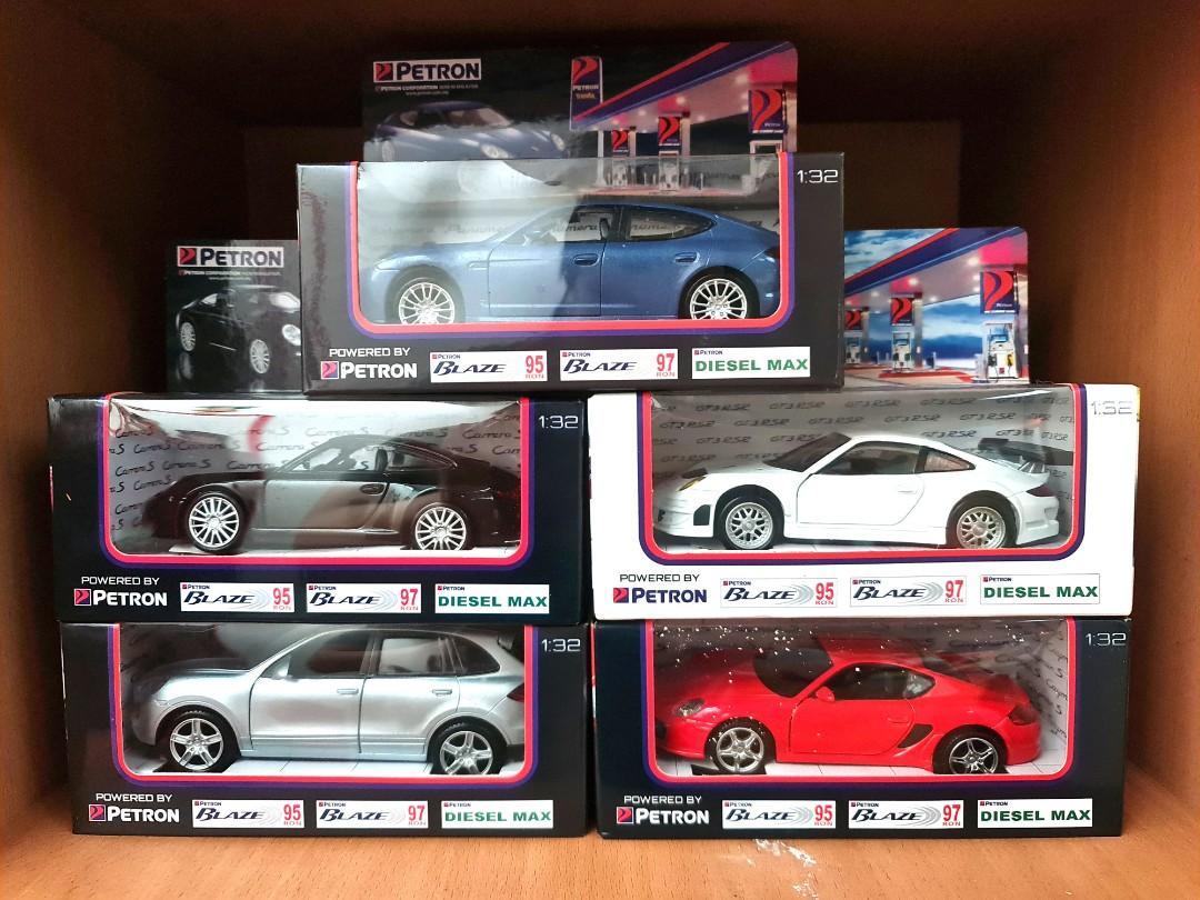 5 pcs Petron Porsche Cars Collection Set Hobbies Toys Toys