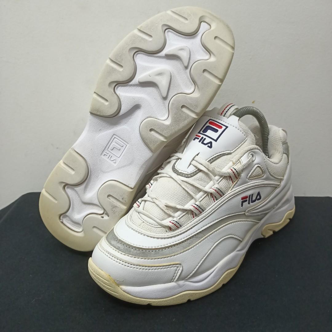 Fila ray triple white new arrivals