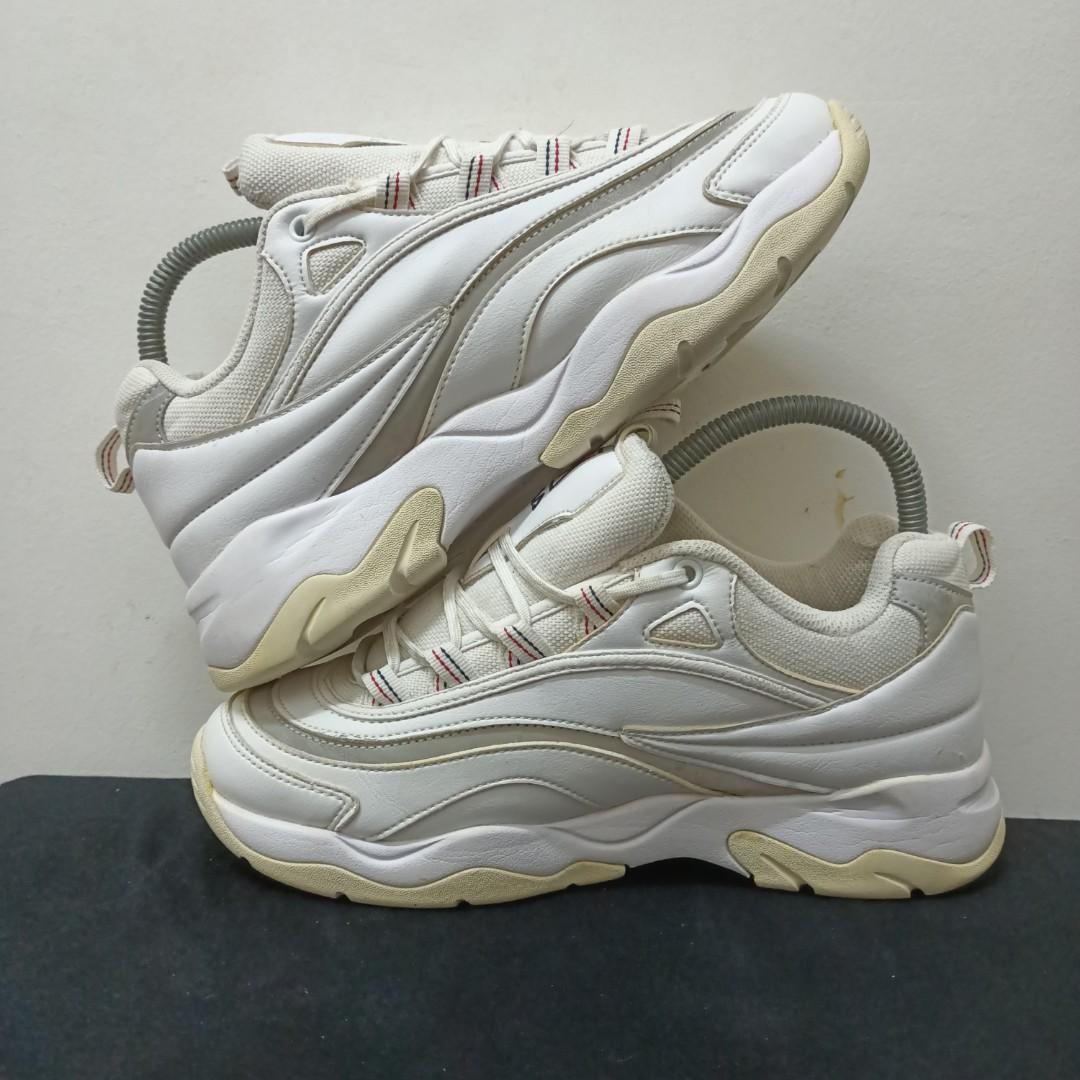 Fila ray shop triple white