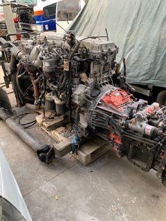 6M70 engine complete with transmission japan surplus