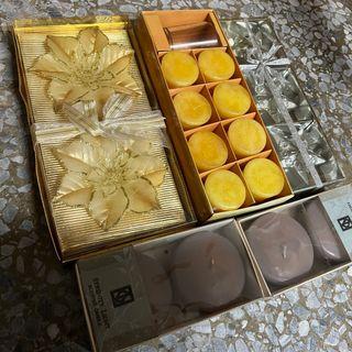 浮水蠟燭 杯子蠟燭 花朵蠟燭