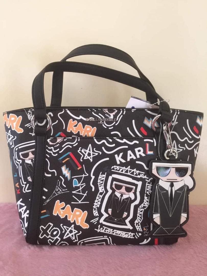 Karl lagerfeld shop graffiti bag
