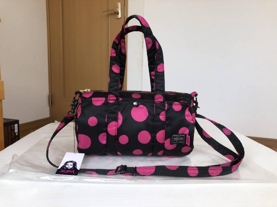 草間彌生x-girl x-large / Porter 2way bag YAYOI KUSAMA, 女裝, 手袋