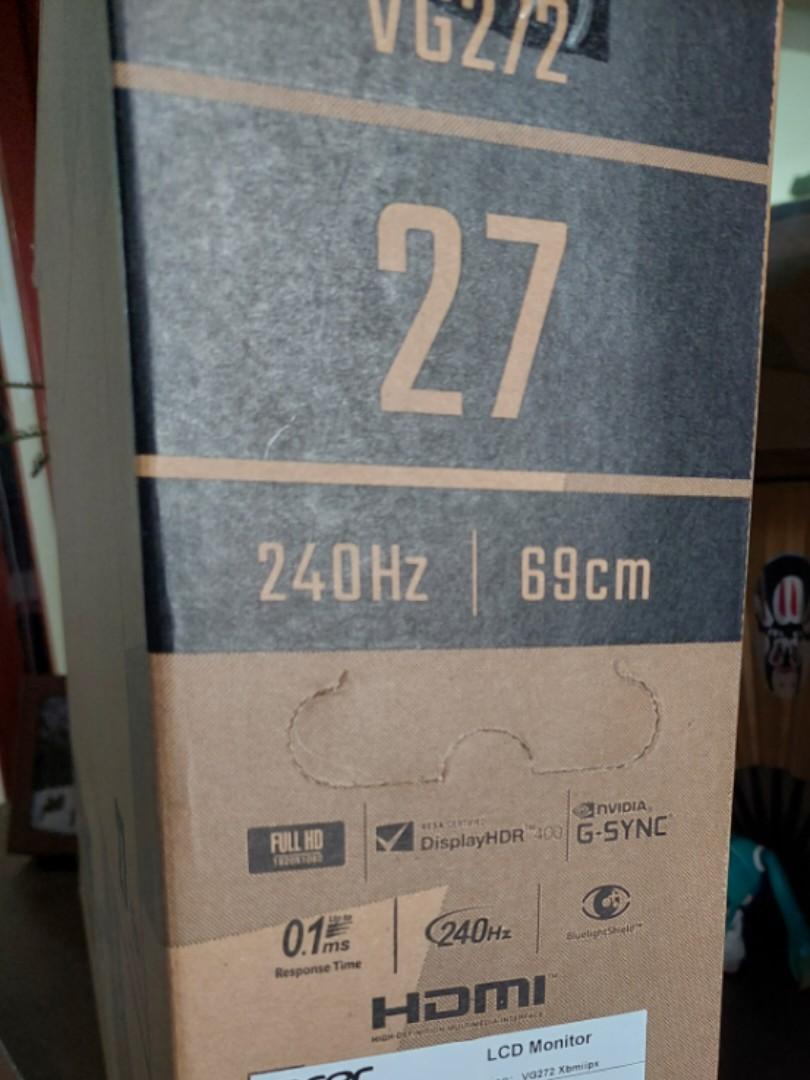 ACER Nitro VG2 X Computer Monitor on Carousell