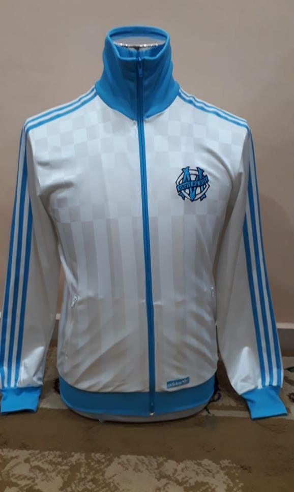 Adidas Jacket Tracktop Olympique Marseille Men s Fashion Coats