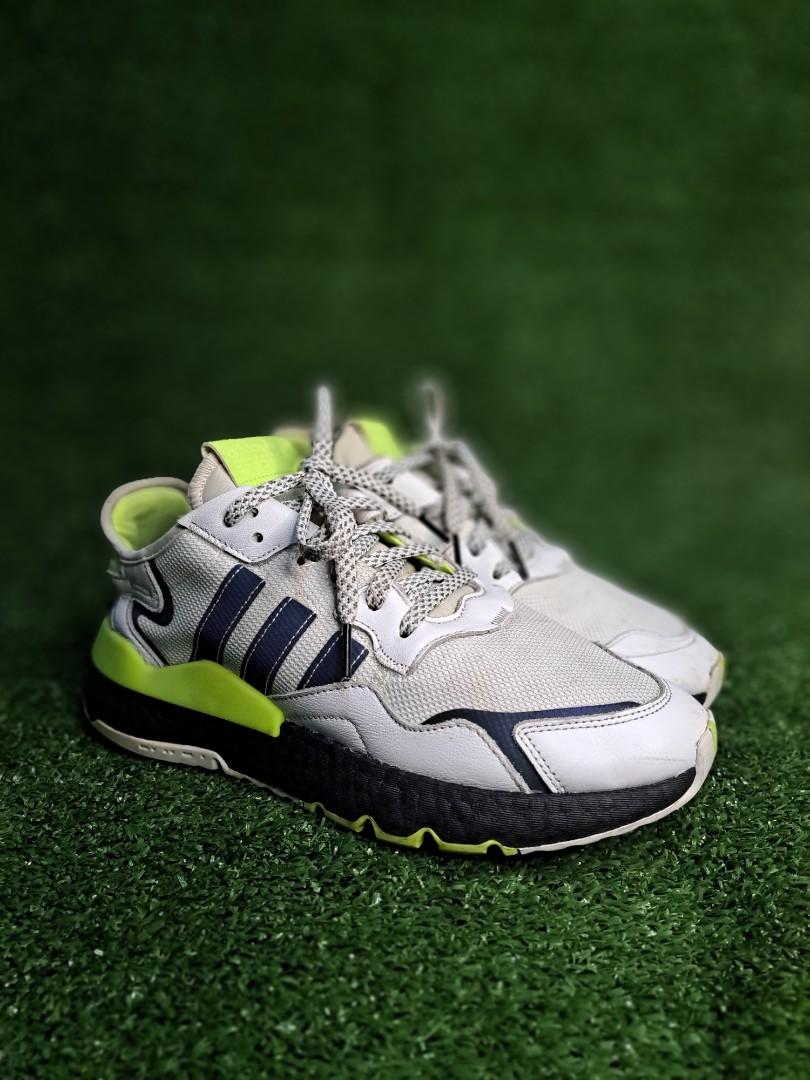 Adidas Nite Jogger Signal Green Men s Fashion Footwear Sneakers