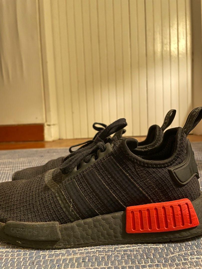 Adidas NMD R1 Black and Red Official