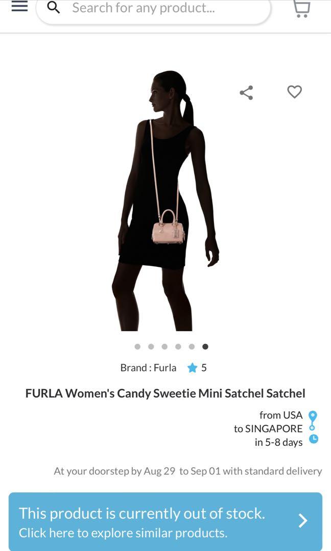 Furla candy sweetie mini satchel outlet