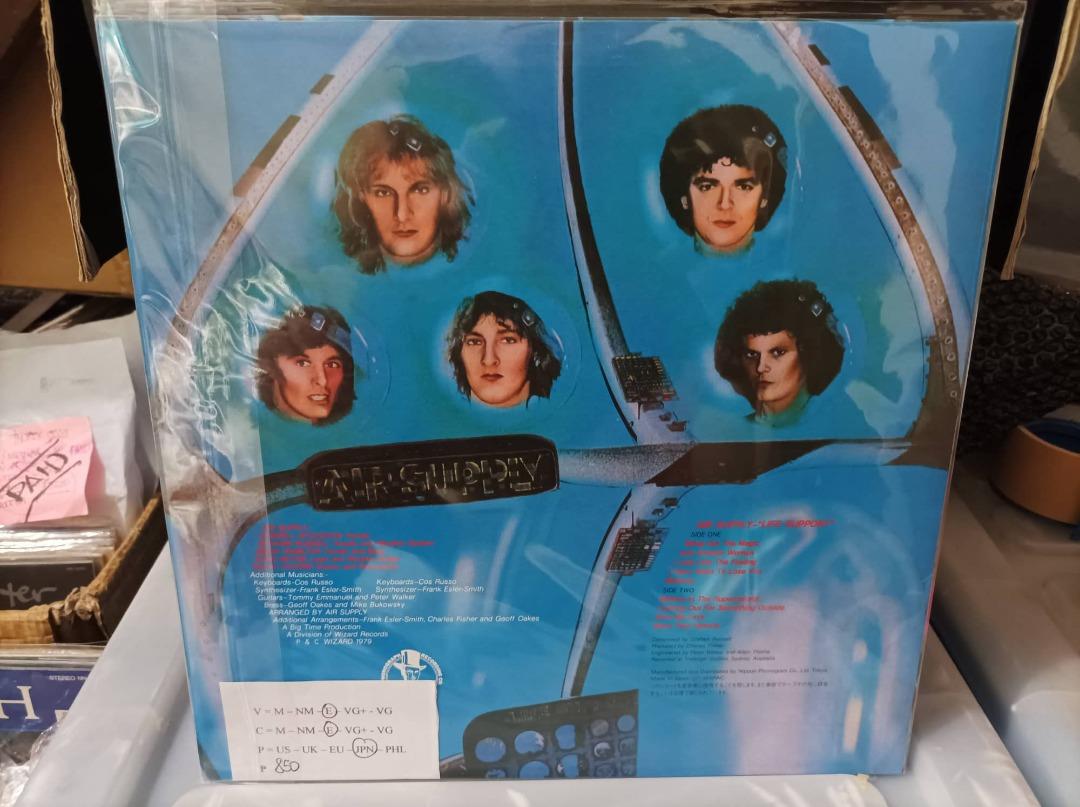 Air Supply - Life Support (Category: Vinyls) located in Manila. Submitted by nw101 (Listing ID 1180309420, Image 2). Description: Air Supply - Life Support Vinyl : E Cover : E Price : 850 JPN Press MOP : Metrobank & Gcash Pick up : Project 4 QC or shipping.