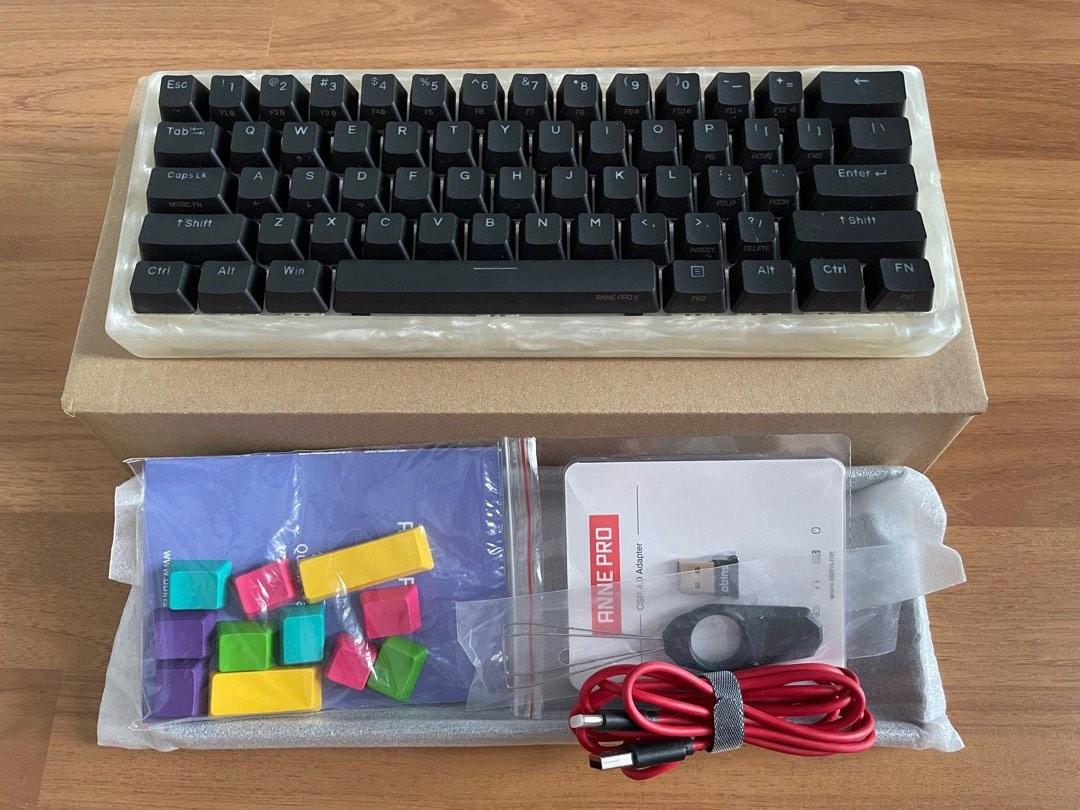 Anne Pro 2 + Alopow Abalaster White Case, Computers & Tech, Parts &  Accessories, Computer Keyboard On Carousell