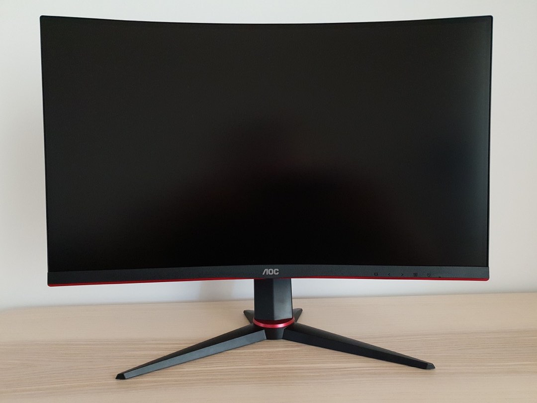 AOC G line 2nd Gen C27G2 27Inch Curved Gaming Monitor, Computers