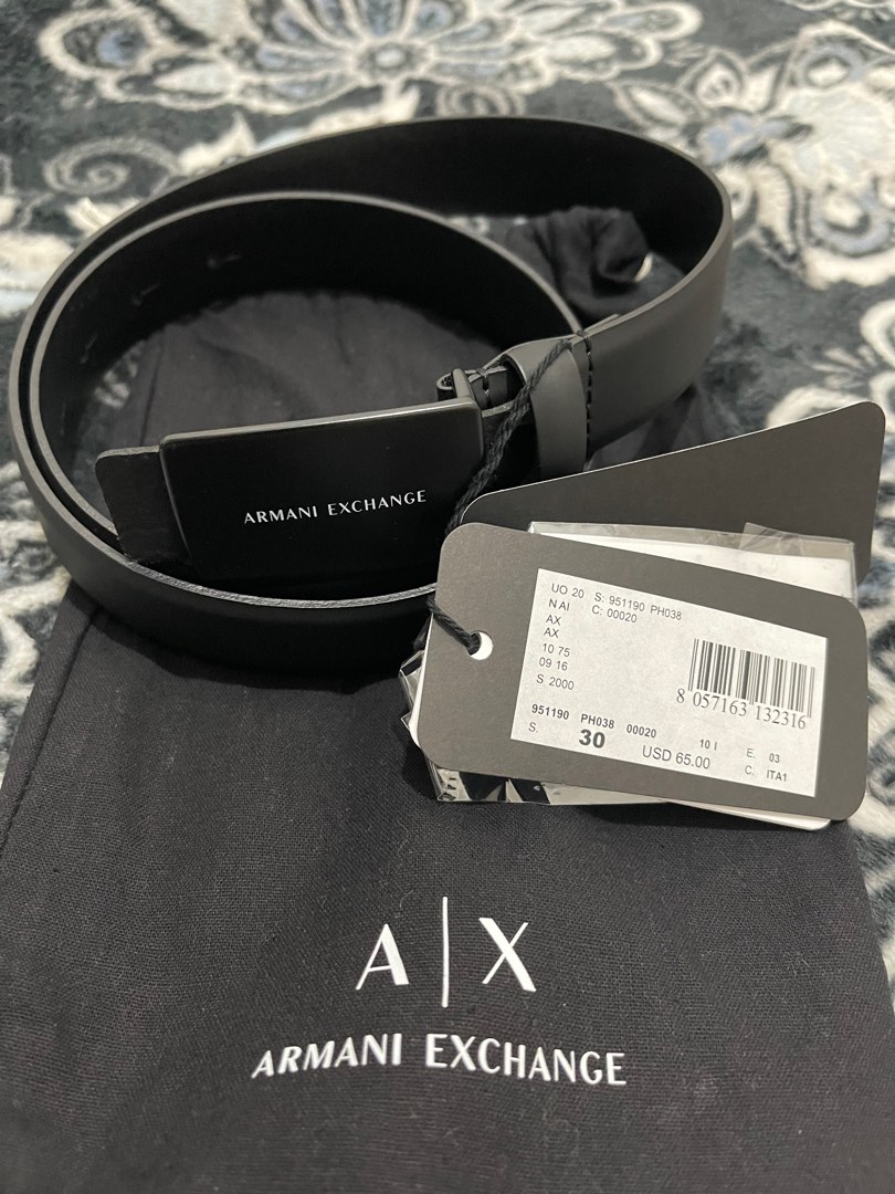 Armani Exchange Belt, Men's Fashion, Watches & Accessories, Belts on