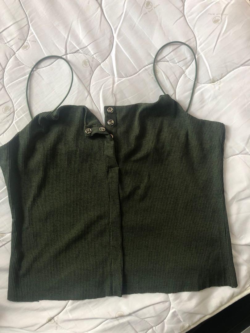 army green high top nikes