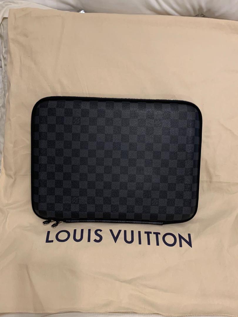 REP Louis Vuitton LV laptop document damier graphite bag, Men's Fashion,  Bags, Briefcases on Carousell