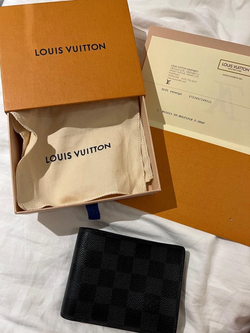 Authentic Mens Wallet LV,High Quality with Complete inclusions,Box