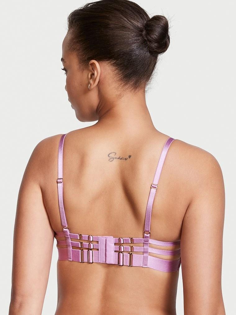 ♡💯Authentic Victoria's Secret♡ Very Sexy Unlined Demi Strappy Cutout Bra,  Women's Fashion, New Undergarments & Loungewear on Carousell