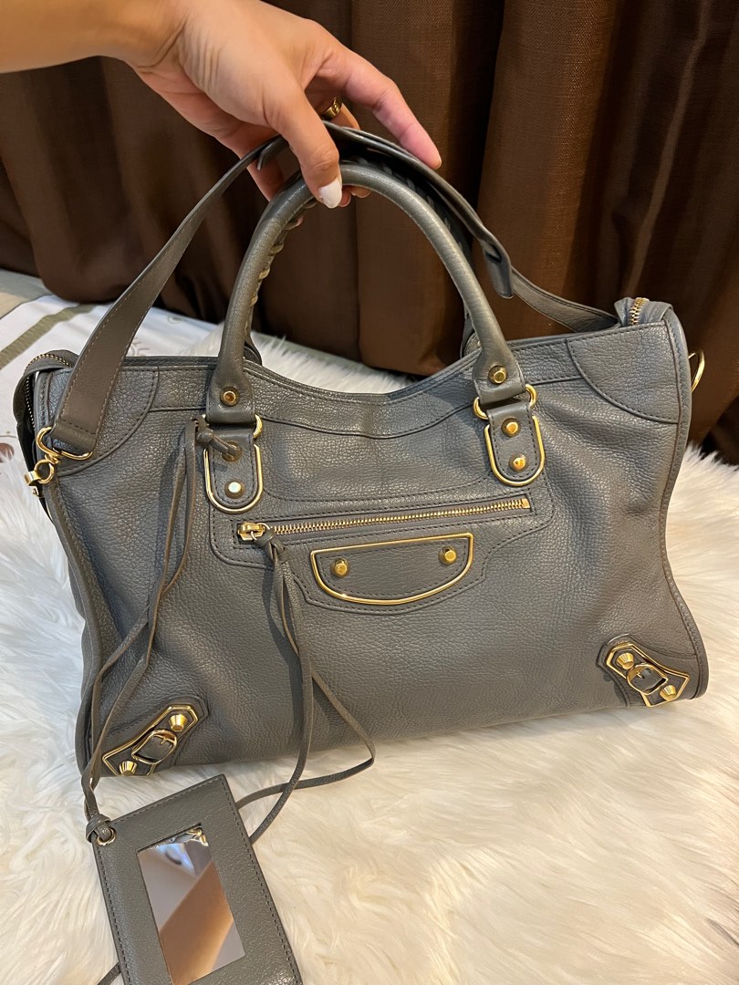 balenciaga small metallic edge