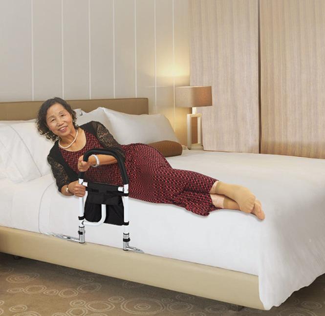 Bed Safety Rail for Elderly Handrail Support Assist with Bedside ...