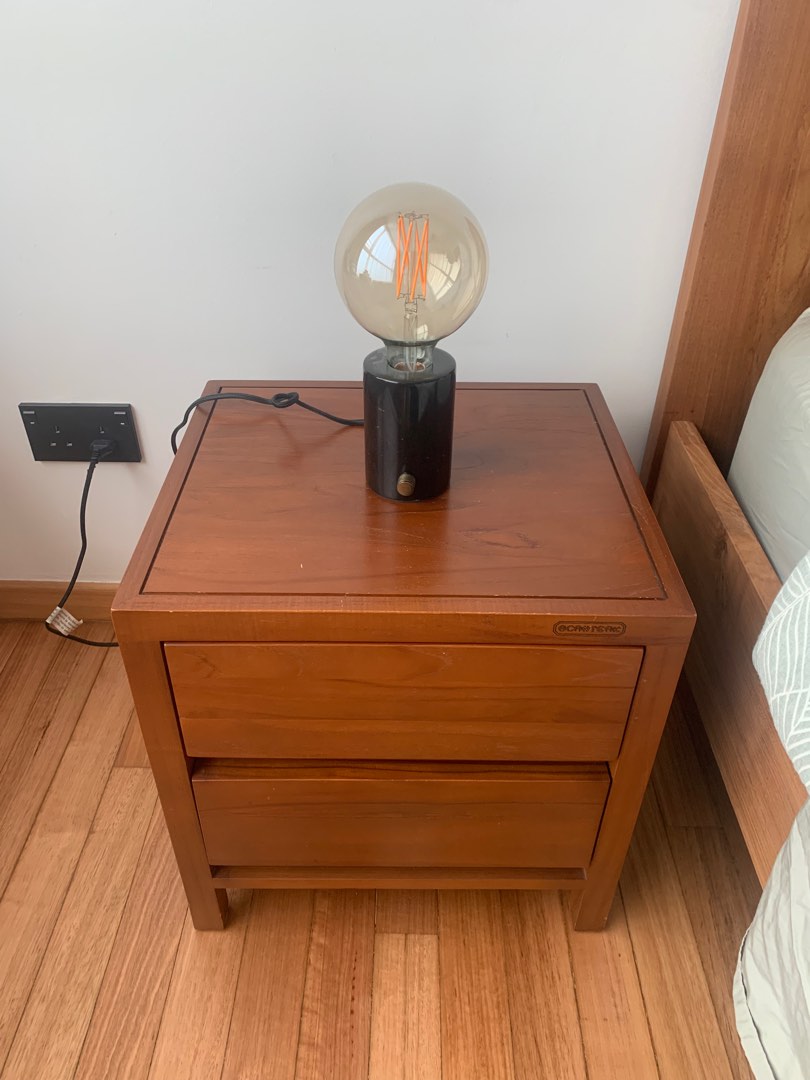 Bedside Table scanteak Furniture Home Living Furniture