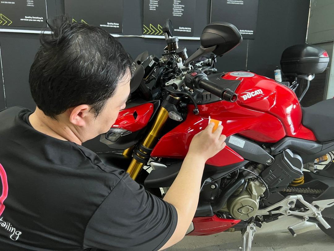 Bike Wash I Bike Polishing I Paint Correction I Ceramic Coating I Auto