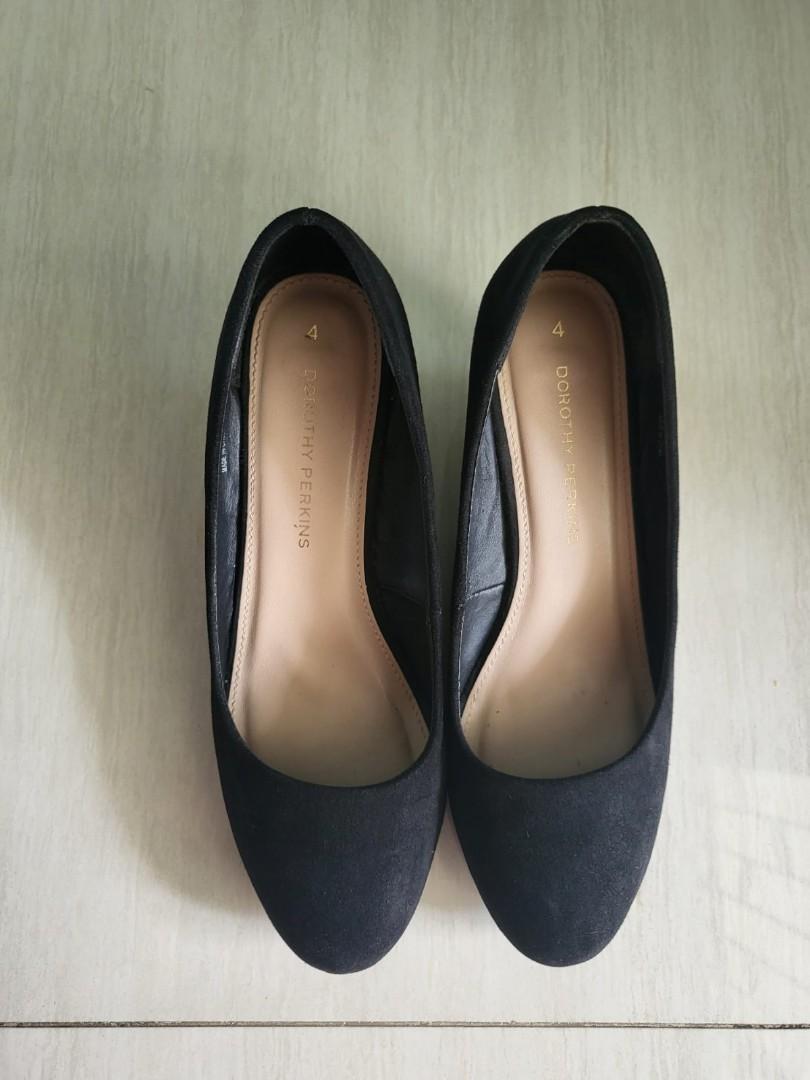 Dorothy Perkins Black Wedges Women s Fashion Footwear Heels on Carousell