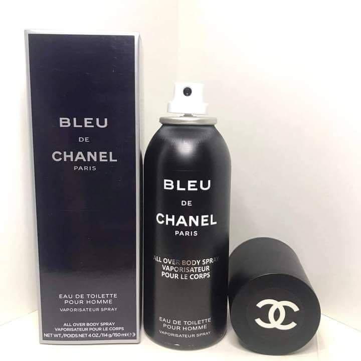 Chanel bleu body hot sale spray