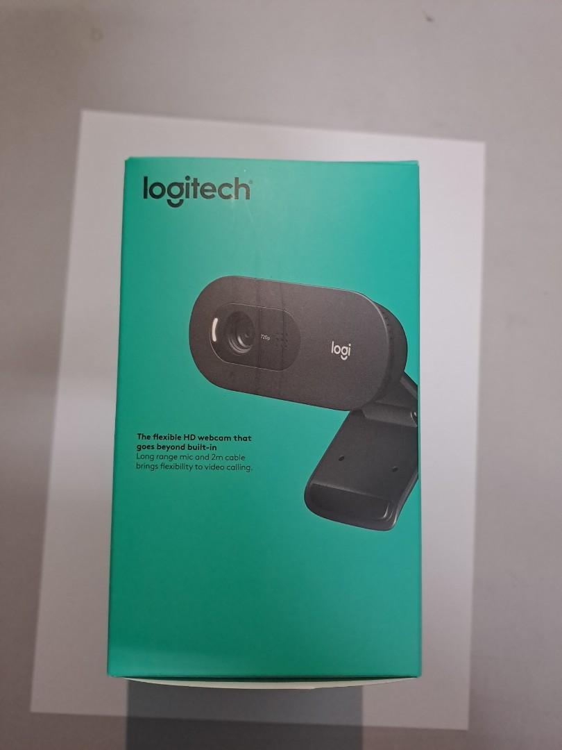 Logitech C505 HD Webcam with Long Range Mic for Video Calls