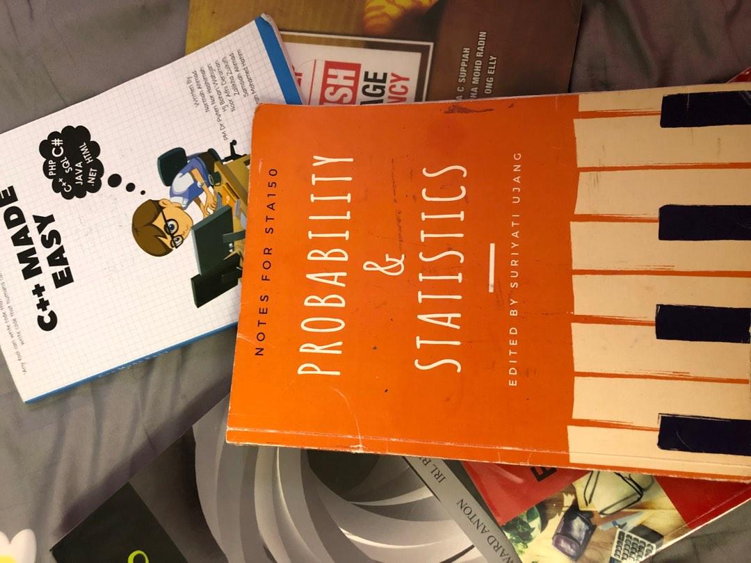 Buku Uitm Statistik Hobbies Toys Books Magazines Textbooks On
