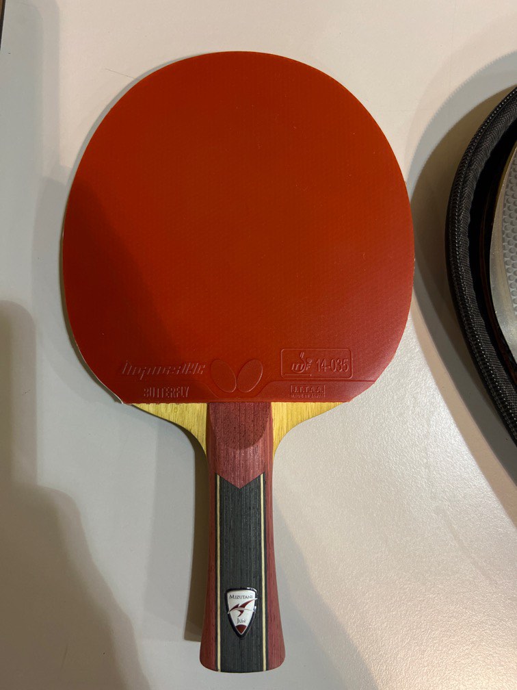 Table Tennis Butterfly Jun Mizutani ZLC FL, Sports Equipment, Sports & Games, Racket & Ball