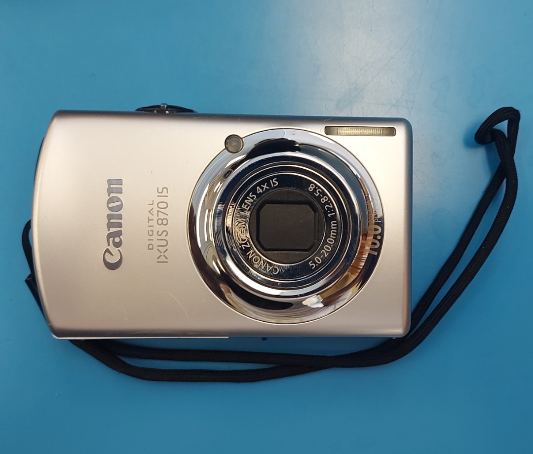 古董canon ixus 870is, 攝影器材, 相機 Carousell