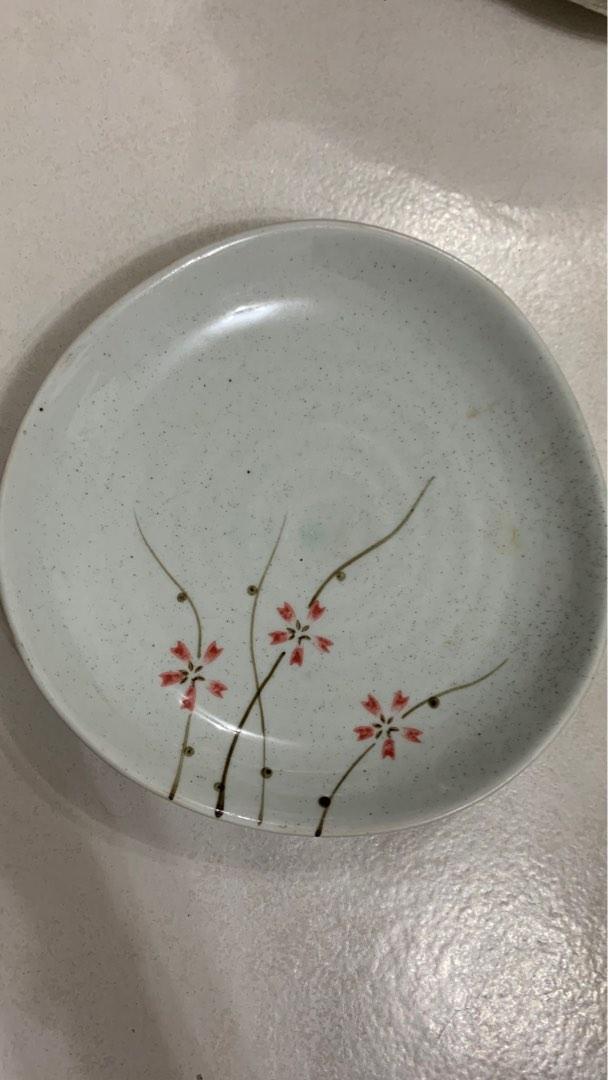 Ceramic Side Plates / Coffee Table Plates, Furniture & Home Living