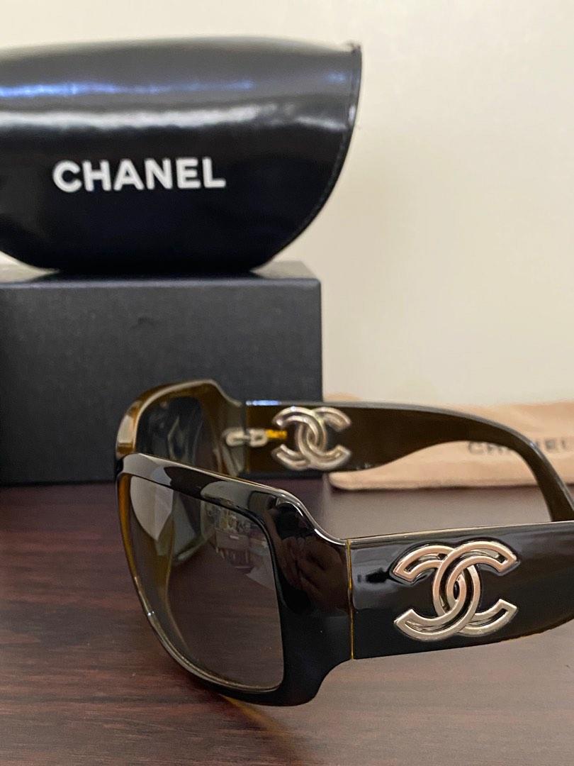 Chanel sunglasses top quilted sides