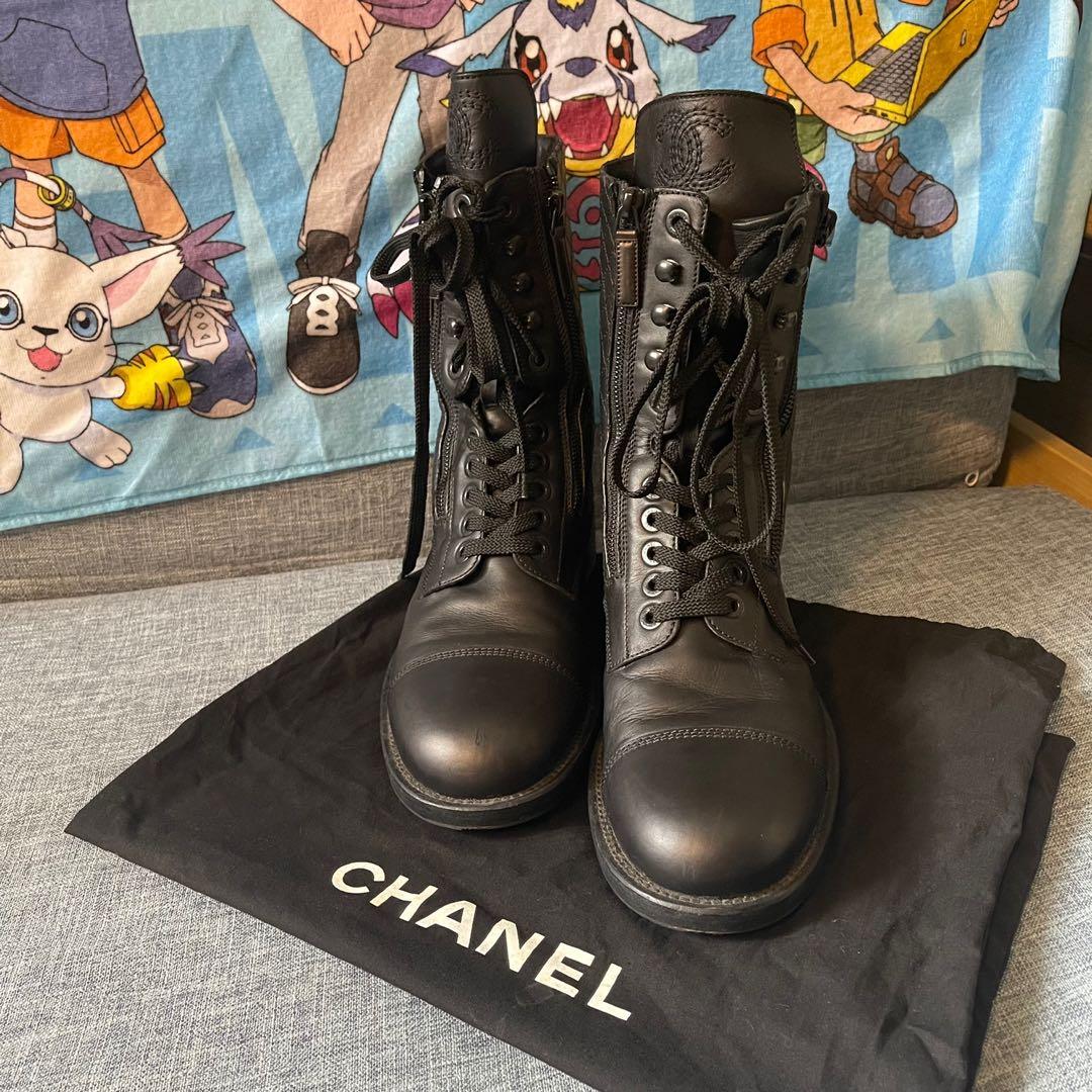 Chanel best sale boots mens