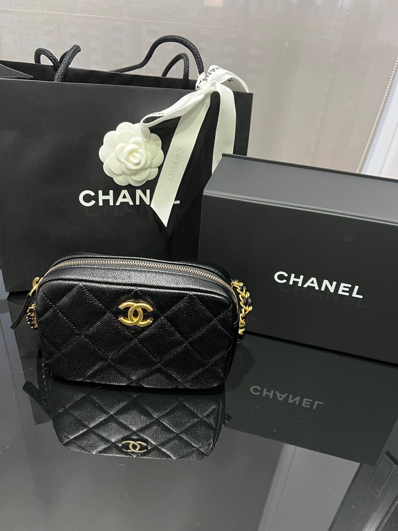 Chanel mini camera case, Women's Fashion, Bags & Wallets, Crossbody