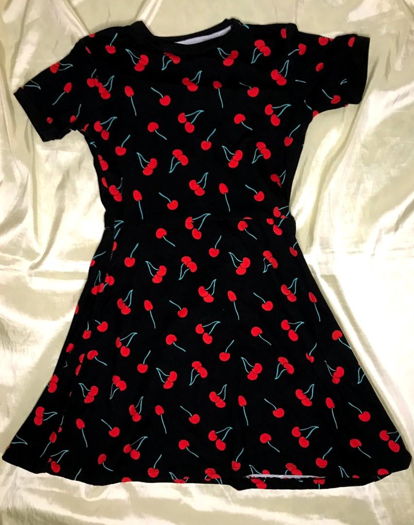 cherry dress, Women's Fashion, Dresses & Sets, Dresses on Carousell