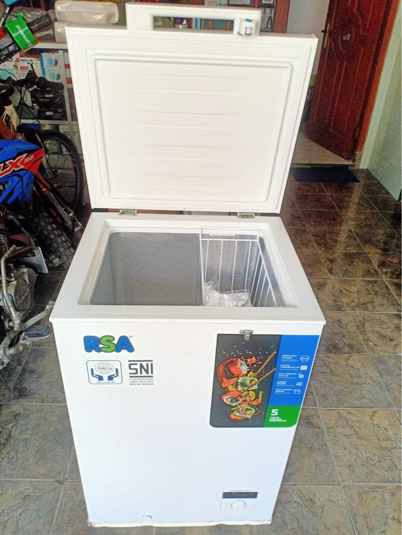 Chest Freezer Box RSA CF110 Lemari Pembeku Frozen 96 Liter New Model